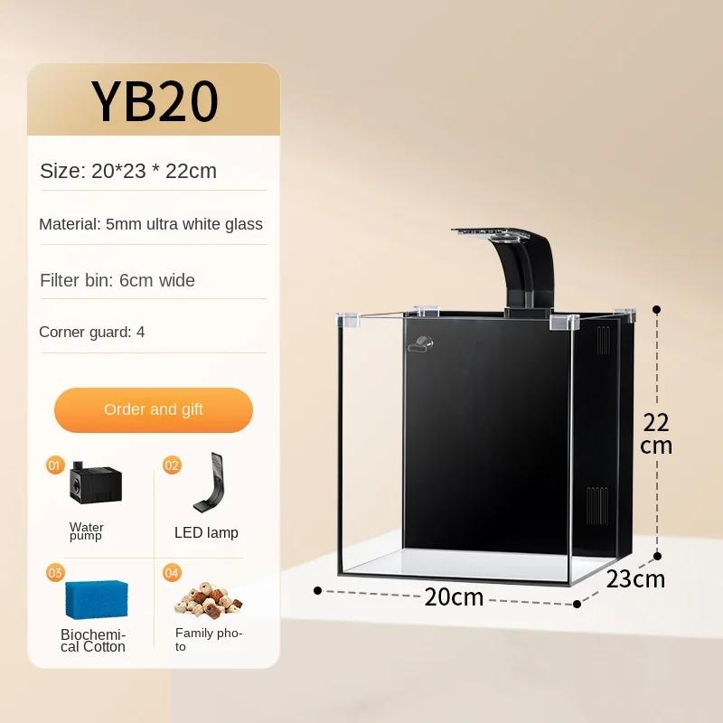 Vidro Personalizado Com Luz LED, Filtro De Mídia Para Aquário, Todos Os Tipos, Tanque De Peixes, Preço De Fábrica - Image 1