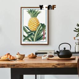 Vintage Fine Art Print, Cartaz de flores e vegetais, Impressões em Tela, Cozinha Home Wall Art Decor, Sala de Jantar Decoração Estética, Retro - Image 3
