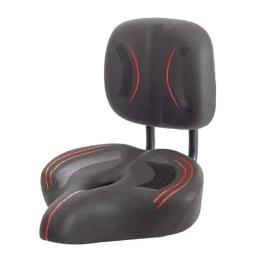 Assento de bicicleta ao ar livre ampliado e ampliado veículo elétrico sela absorção de choque espuma memória mountain bike sela com encosto - Image 1