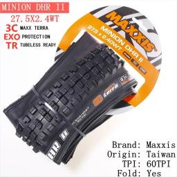 Maxxis Minion DHR (M327ru) 26/27.5/29 Polegada, pneu dobrável downhill para mountain bike, mais resistente ao desgaste e curvatura mais forte - Image 6