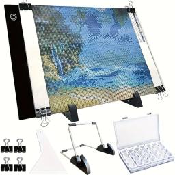 A4 LED Light Pad Desenho Cópia Board, DIY Kits de Pintura Diamante, USB Powered Light Pad, Brilho Ajustável, Art Supplies, 1Pc - Image 1
