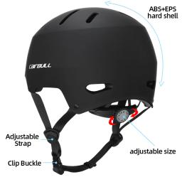 Cairbull-Capacete de bicicleta BMX leve para homens, ciclismo, scooter, skate, escalada, unissexo, ABS, EPS, CE, boné seguro, acessórios de bicicleta - Image 3