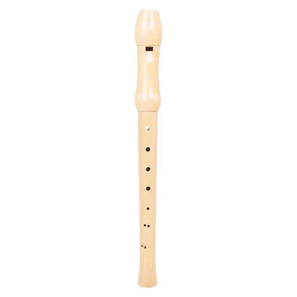 Flauta de madeira para crianças e adultos, instrumentos musicais, 8 buracos, para aprender - Image 1