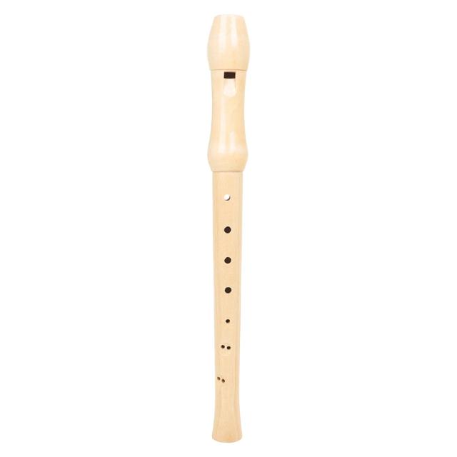 Flauta de Madeira com 8 Buracos para Crianças e Adultos - Ideal para Aprender Música