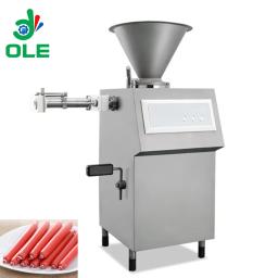 Máquina de enchimento pneumática do stuffer da salsicha do presunto da máquina de enchimento e de amarração do uso comercial - Image 4