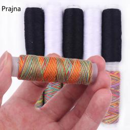 Linha de costura branca preta 40s/2 ferramentas de costura estofando suprimentos fios de costura de poliéster linha de costura de mão para máquina de costura - Image 5