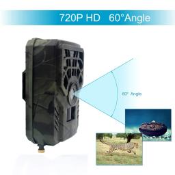 Detector de Animais Selvagens, Visão Nocturna, Fácil Transporte, Peças Portáteis, Câmera de Caça Impermeável, PR300C - Image 6