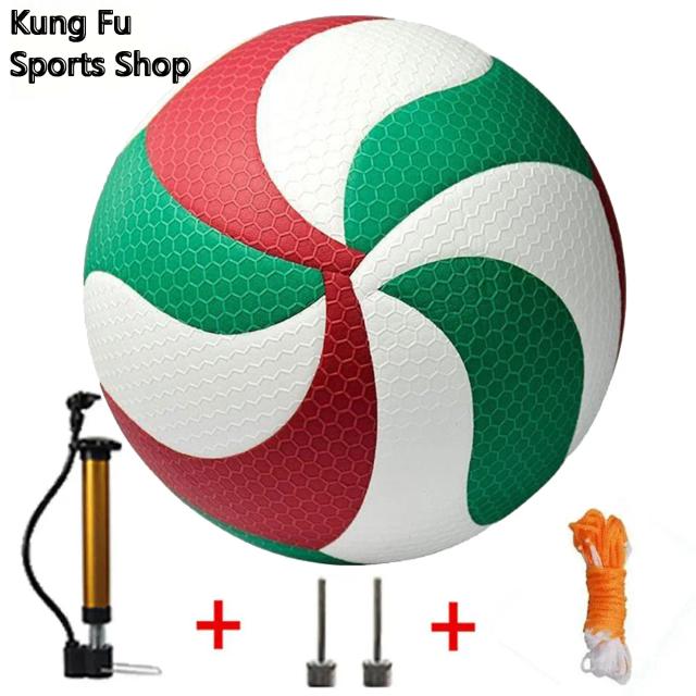 Formação de Voleibol ao Ar Livre com Bola, Bomba Opcional, Agulha e Saco – Presente Perfeito de Ano Novo, Modelo 5000, Tamanho 5
