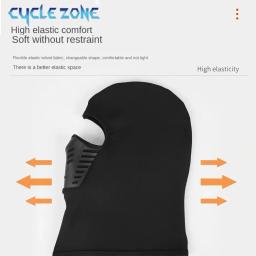 Inverno ao ar livre ciclismo máscara facial completa à prova de vento à prova de poeira manter quente capa de cabeça de esqui motocicleta equitação balaclava boné - Image 4