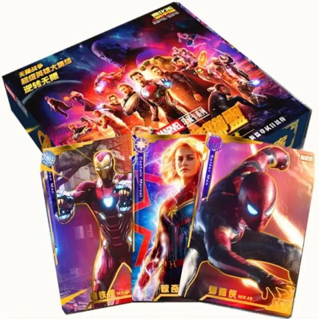 Edição de Colecionador Cards Avengers, Marvel Spider-Man, Iron Man e Capitão América