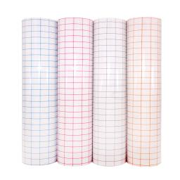 5m/10m/15m rolo 30cm de largura clara aplicação de vinil fita alinhamento grade para a parede do carro artesanato arte decalque transferência papel fita adesiva - Image 1