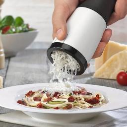 Ralador De Queijo Portátil Rotativo, Ferramenta De Cozinha Versátil Para Queijo E Legumes, 1 Pc - Image 2
