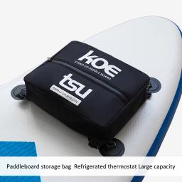 Portátil impermeável Paddle Board Bag para Kayak e Surf, Acessórios de surf ao ar livre, peças ajustáveis e fixas - Image 5