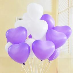 Balões vermelhos do látex do coração do amor, decoração do casamento, balão do hélio, presentes do dia dos namorados, festa de aniversário, 10 ", 50pcs - Image 5