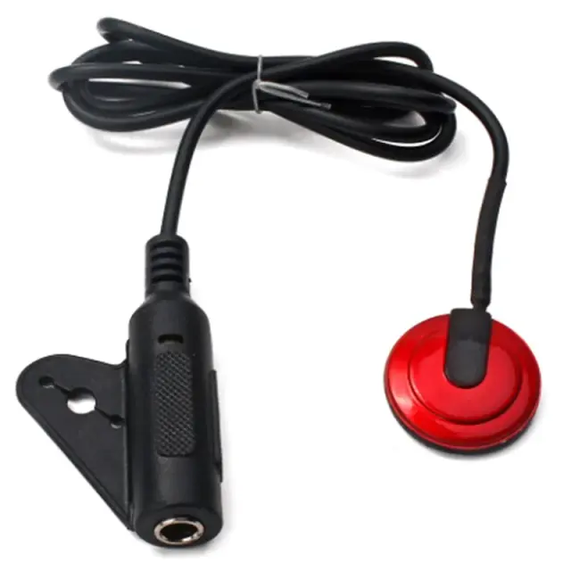 Microfone Piezo para Guitarra e Violino - Captador Profissional e Acessórios de Alta Qualidade
