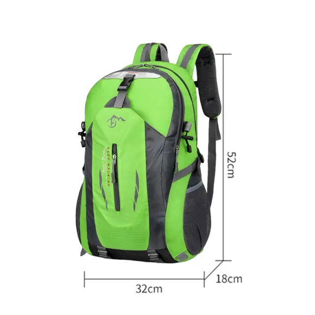 Mochila Impermeável 40L para Montanhismo e Camping - Leve e Respirável para Caça e Caminhadas Masculinas
