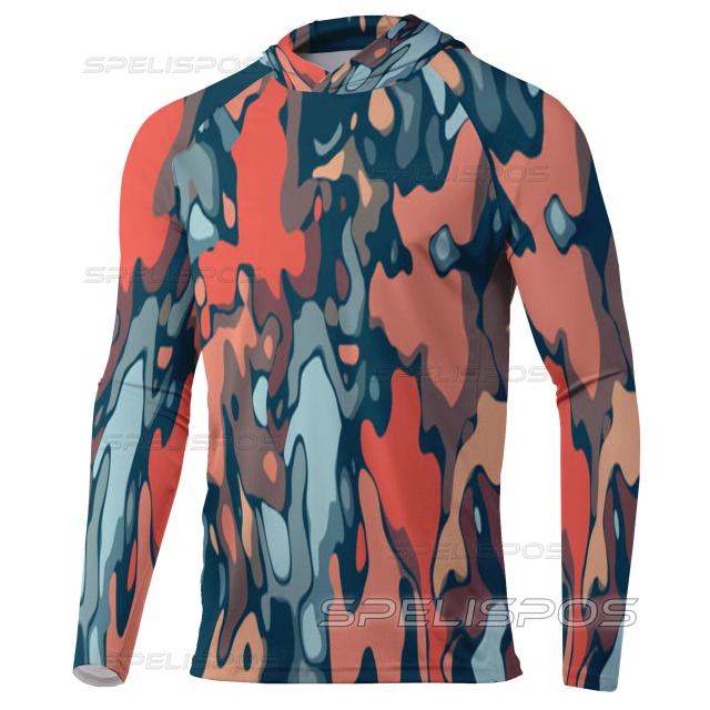 Camisa de Pesca UPF 50+ Anti-UV Leve e Respirável