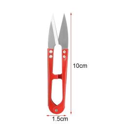 Tesoura De Costura Em Forma De U, Cortador De Linha Para Linhas De Fios, Artesanato De Tecido, Bordado, Suprimentos De Costura DIY - Image 3