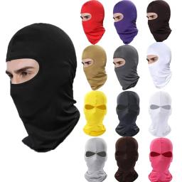 Camuflagem balaclava máscara facial completa para caça, ciclismo, esportes, capacete, cachecol cp - Image 1