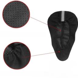 Soft 3D acolchoado bicicleta sela Seat Cover, esponja espuma almofada, selas confortáveis, acessórios MTB, ciclismo Mat - Image 3