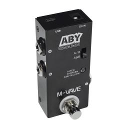 M-VAVE-Pedal Universal para Guitarra Elétrica, ABY Box, Seleção de Linha 2 Vias, Instrumentos, Amplificadores, Armários, Efeitos de Guitarra - Image 3
