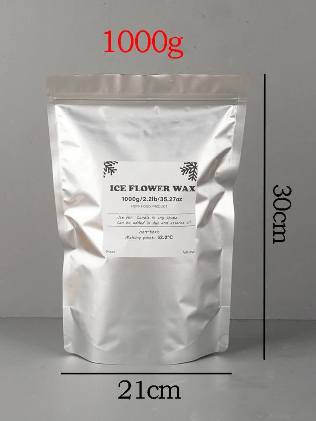 Cera de areia branca 500g/1000g Para Fabricação de Velas