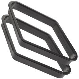 Rack de bola de bilhar, 2 peças, durável, material premium, acessório de mesa de bilhar, fixação de sinuca, suporte de 9 bolas, rack de bilhar - Image 5