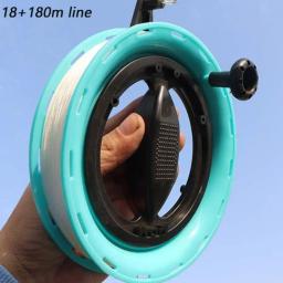 16cm/18cm ferramenta voadora carretel de pipa plástico alça de vôo ferramentas ferramenta de vôo enrolador ferramenta de mosca durável roda de cabo de pipa adultos - Image 1