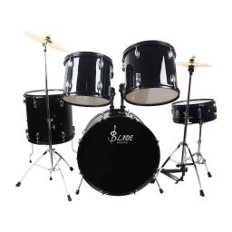 Conjunto de bateria com suporte inferior perna para bumbo, foot spurs, pernas, acessórios de percussão, peças de instrumentos musicais, alta qualidade, 2 pcs - Image 1