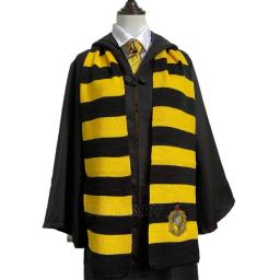 Cachecol vermelho da Academia Mágica para adultos e crianças, festa temática de férias, acessórios, cachecol quente, unissex, cosplay - Image 5