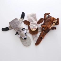Cão de pelúcia animal concha brinquedos mordida resistente dentes interativos jogar suprimentos para animais de estimação - Image 4