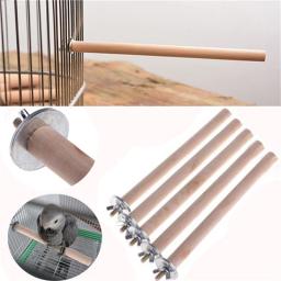Suporte de pássaro brinquedos para animais de estimação papagaio vara poleiro estação plataforma pata moagem brinquedos papagaio esfrega vara pássaros suprimentos gaiola acessórios - Image 1