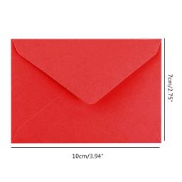 ADWE 10 peças papel kraft cores doces, envelopes branco, cores sortidas para convites, aniversário, formatura, chá - Image 6