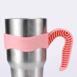 Copo Isolado com Alça Antiderrapante, 20 oz, 30oz, Suporte Tumbler, Maior que 10cm, Garrafa, Caneca, Fácil de Segurar, Plástico, Portátil - Image 5