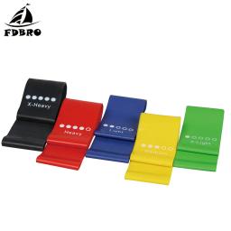 5 pcs/set Yoga Esporte Resistência Bandas De Borracha Indoor Outdoor Fitness Equipment Pilates Sport Training Workout Bandas Elásticas acesso - Image 5