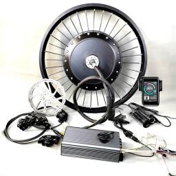 Kit de Bicicleta Elétrica do Motor da Roda Traseira, Motor DC, 500W, 1000W, 1500W, 48V, 72V, Popular - Image 3