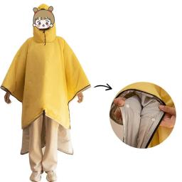 Saco de dormir leve, Poncho térmico, Manto para viagens de piquenique, Pesca ao ar livre esporte e caça - Image 4