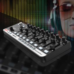 WORLDE-Portátil Mini MIDI Teclado Controlador, Slim-Line Control, Mini Instrumentos USB, EasyController 9 - Image 4