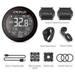 Bicicleta computador sem fio, Ant +, Acessórios de ciclismo, GPS, Bluetooth, impermeável, velocímetro, M2 - Image 3