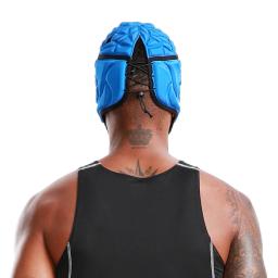 Chapelaria do capacete do rugby para o goleiro do futebol, Headguard - Image 5
