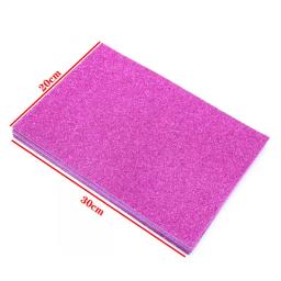 Papel de Espuma Esponja EVA com Cola Adesivo, Prata Brilhante, Artesanato Artesanal DIY, Fontes de Festa de Casamento Infantil, 5 Folhas por Pacote, A4 - Image 5