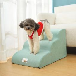 Destacável Anti Slip Pet Ramp, Cão e Gato Treinamento Escadaria, Esponja de Memória, Lavável, 3 Camadas, Suprimentos - Image 3