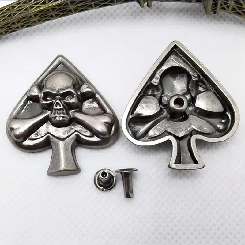 Spider Concho Rebites Studs, Spikes Tacks para Decoração de Couro, Bag Belt Roupas Sapatos, Têxtil DIY Craft Acessórios, 5 Pcs - Image 1