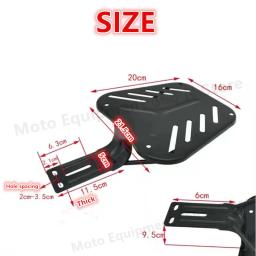 Universal Tailstock Traseiro e Trunk Suporte para Veículo Elétrico, Caixa De Armazenamento Da Motocicleta, Prateleira Traseira, Modificação - Image 2