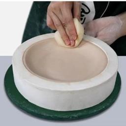 Moldes criativos de cerâmica de gesso circular e retangular, moldagem por estampagem para ferramentas de textura de argila cerâmica - Image 2