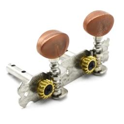 2r2l afinação de guitarra peg chave afinador máquina cabeça bloqueio cordas marrom para ukulele guitarra uke mini acessórios - Image 5