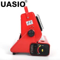 Rv novo aquecedor ao ar livre fogão aquecedor de gás 1.3kw viajar acampamento caminhadas piquenique equipamento uso duplo fogão aquecedor de ferro - Image 3