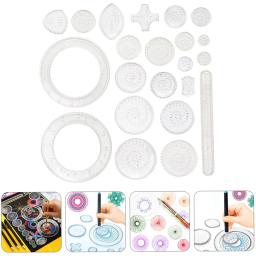 Kit de desenho de arte espiral para crianças, a maneira clássica de fazer incontáveis, conjunto de brinquedos, desenhos incríveis, espirógrafo, 22 peças - Image 2