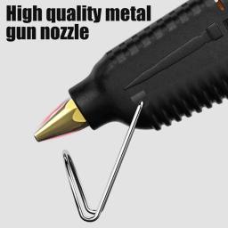 Pistola de cola elétrica quente, pistola de cola eletrotérmica, pistolas industriais, Thermo, ferramenta de reparo, DIY, 11mm cola varas, 150W - Image 4