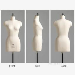 Manequim de costura feminino alfaiate manequim corpo para roupas design busto vestido forma suporte base metal modelo manequim expositor - Image 5